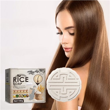 סבון אורז לצמיחת שיער בעבודת יד