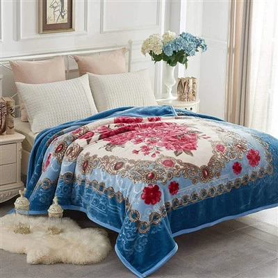 שמיכת מיטת מינק חורף יוקרתית